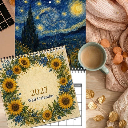 📢📢50% OFF !! ⏰Artful 2027 Wall Calendar