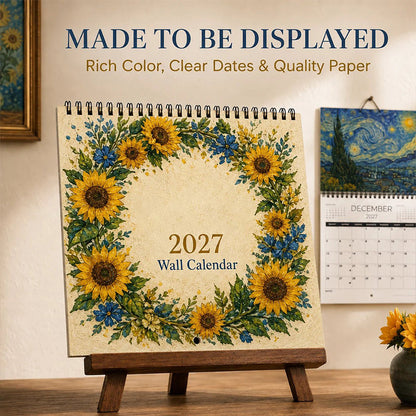 📢📢50% OFF !! ⏰Artful 2027 Wall Calendar