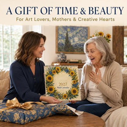 📢📢50% OFF !! ⏰Artful 2027 Wall Calendar
