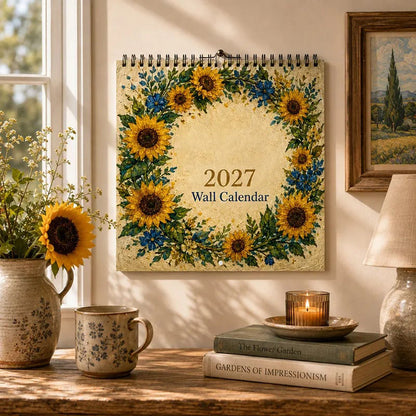 📢📢50% OFF !! ⏰Artful 2027 Wall Calendar