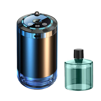 🚗 50% OFF NOW!💥AI Smart Car Aromatherapy Diffuser – Ultrasonic Nano Mist Car Scent Machine, Auto Start-Stop, Starry Sky Light, Portable Cup Holder Fragrance Diffuser for Vehicles