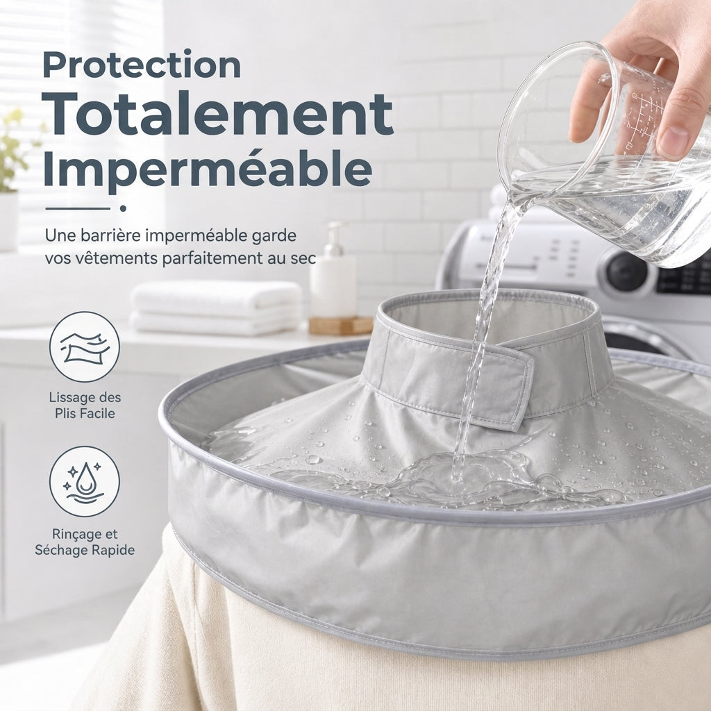 ✂️ Hair Cutting Cape with Catcher – Waterproof, Non-Static, Folds Flat✨Perfect for Home Trims & Kids' cuts!