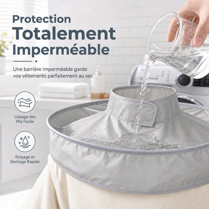 ✂️ Hair Cutting Cape with Catcher – Waterproof, Non-Static, Folds Flat✨Perfect for Home Trims & Kids' cuts!