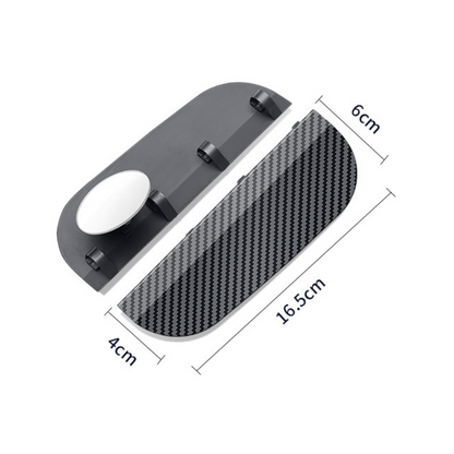 2-in-1 Rearview Mirror Rain Guard with Blind Spot Mirror
