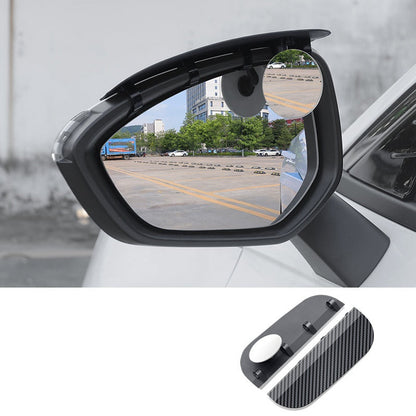 2-in-1 Rearview Mirror Rain Guard with Blind Spot Mirror