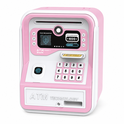 📢📢50% OFF✨Electronic Kids ATM Money Saving Box, Smart Piggy Bank Toy