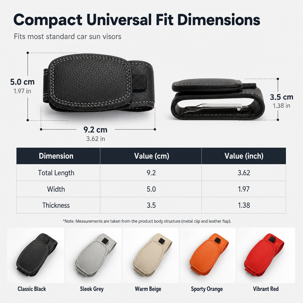 🚗 LIMITED-TIME 50% OFF! 💥 Car Sunglasses Holder Double Clip – Magnetic, Protective, Multi-Purpose ✨