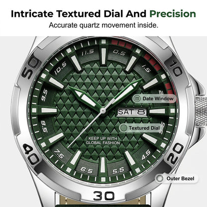 Men's Luminous Quartz 30M Sports Wristwatch
