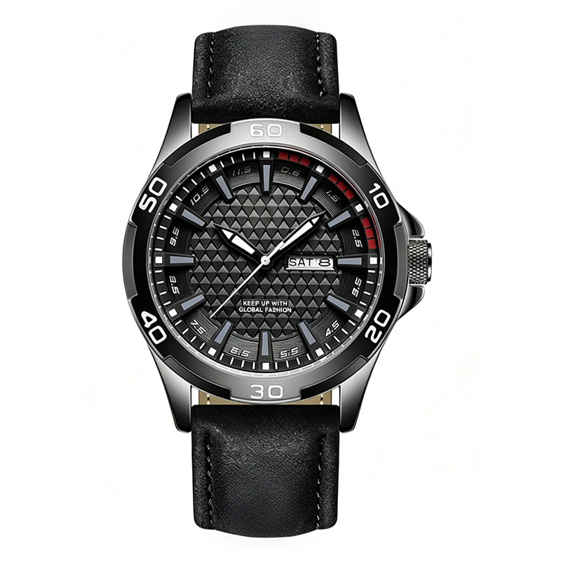 Men's Luminous Quartz 30M Sports Wristwatch