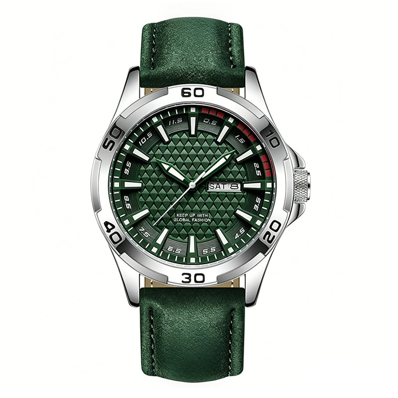 Men's Luminous Quartz 30M Sports Wristwatch