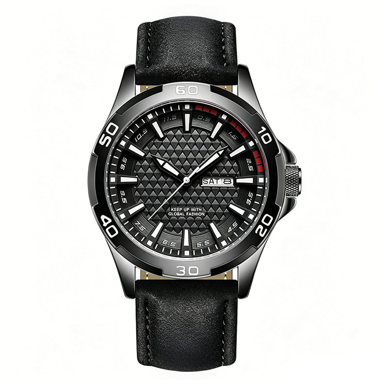 Men's Luminous Quartz 30M Sports Wristwatch