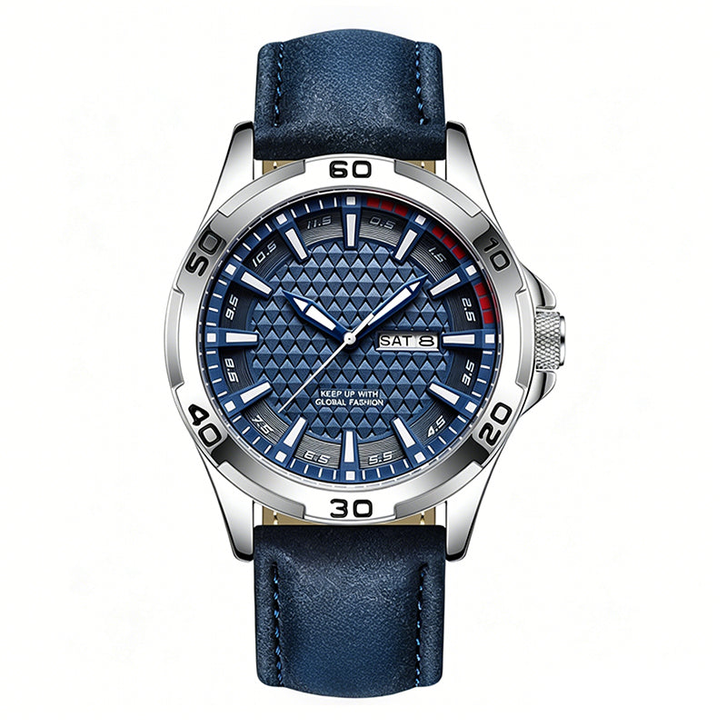 Men's Luminous Quartz 30M Sports Wristwatch