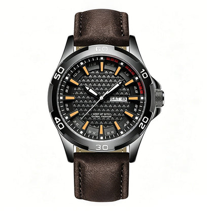 Men's Luminous Quartz 30M Sports Wristwatch