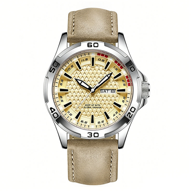 Men's Luminous Quartz 30M Sports Wristwatch