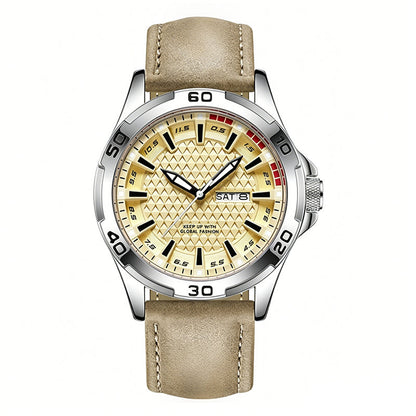 Men's Luminous Quartz 30M Sports Wristwatch