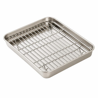 🍪 LIMITED‑TIME 50% OFF! 🍳 Multi-Purpose Oven Essential — Bake, Roast & Cool in One Set 🔥