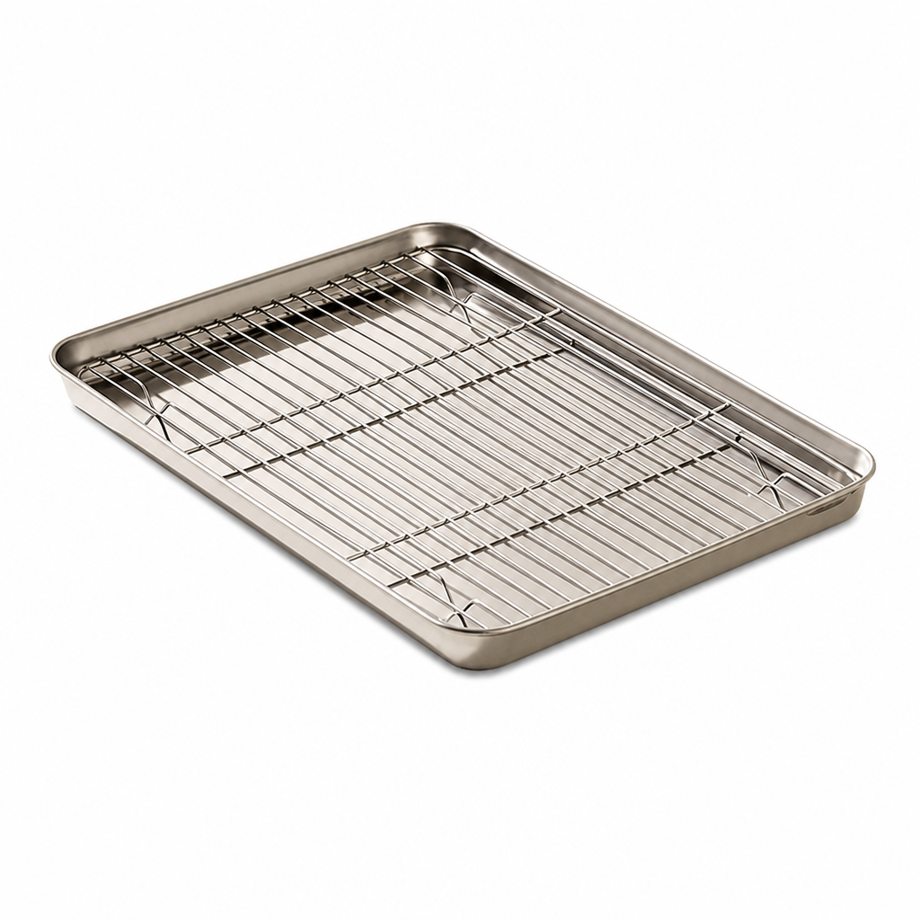 🍪 LIMITED‑TIME 50% OFF! 🍳 Multi-Purpose Oven Essential — Bake, Roast & Cool in One Set 🔥