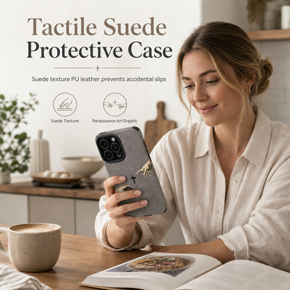 📢📢50% OFF !! ⏰Premium Suede Shockproof Protective Phone Case