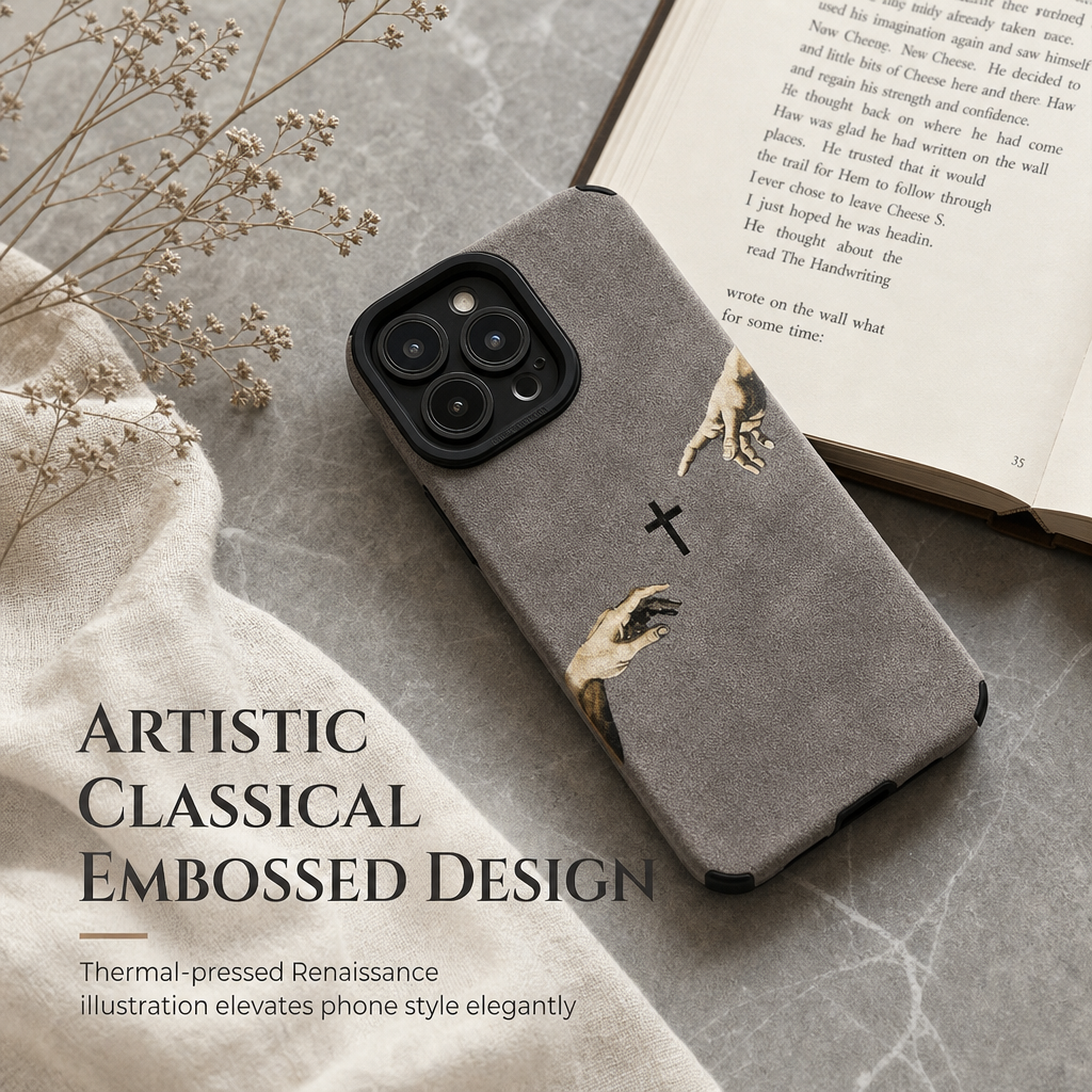 📢📢50% OFF !! ⏰Premium Suede Shockproof Protective Phone Case