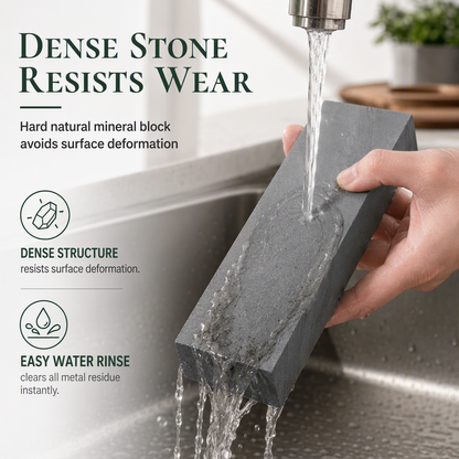 3000-Grit Single-Sided Knife Sharpening Whetstone