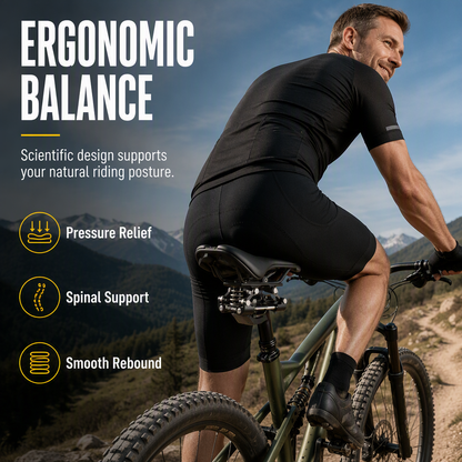 🚲Bike Shock Absorber Seatpost – Dual Coil Springs, CNC Aluminum & Stable Ride – Smooths Rough Trails