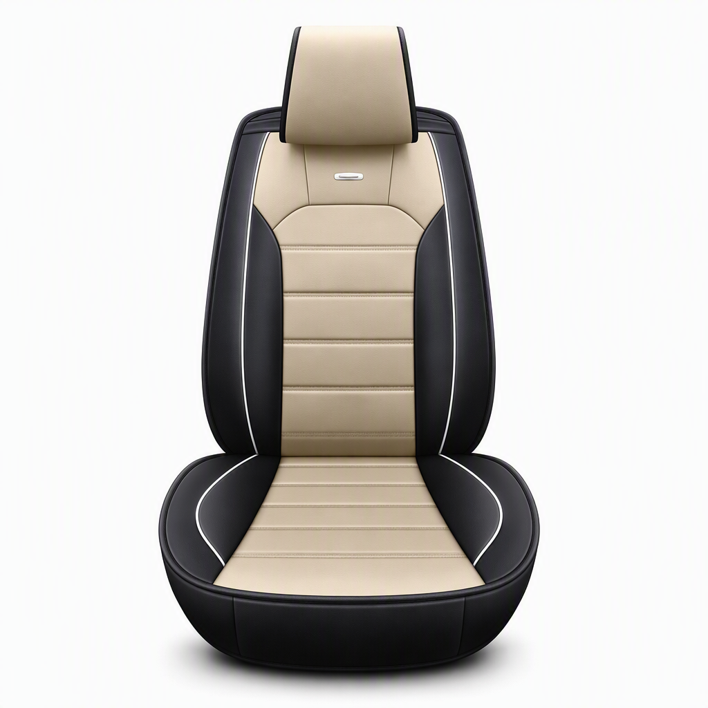 🚗 50% OFF NOW! 🪑 Full-Coverage Leather Car Seat Covers – All-Season Protection, 5D Surround & Safety Split Seams – Universal Fit 🛡️