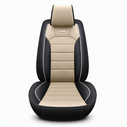 🚗 50% OFF NOW! 🪑 Full-Coverage Leather Car Seat Covers – All-Season Protection, 5D Surround & Safety Split Seams – Universal Fit 🛡️