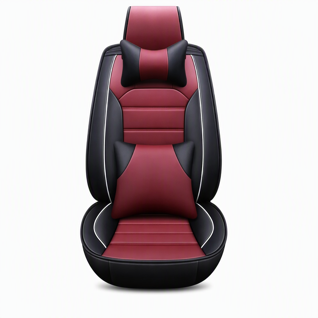 🚗 50% OFF NOW! 🪑 Full-Coverage Leather Car Seat Covers – All-Season Protection, 5D Surround & Safety Split Seams – Universal Fit 🛡️
