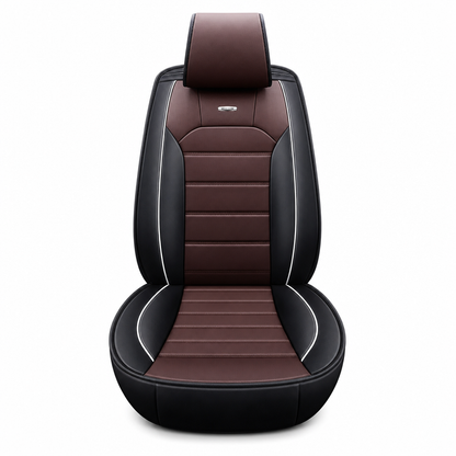 🚗 50% OFF NOW! 🪑 Full-Coverage Leather Car Seat Covers – All-Season Protection, 5D Surround & Safety Split Seams – Universal Fit 🛡️