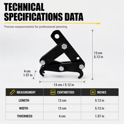 Heavy-Duty Automatic Self-Locking Lifting Clamp