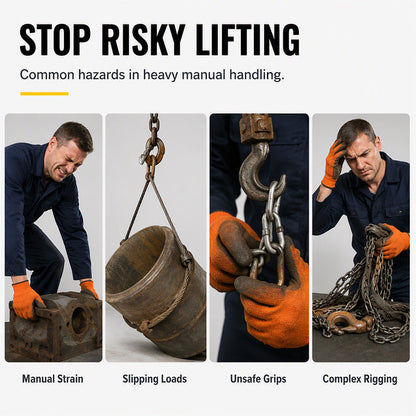 Heavy-Duty Automatic Self-Locking Lifting Clamp