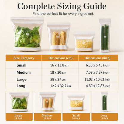 Reusable Thickened Food Storage Bags