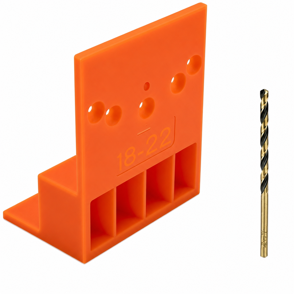 🔧 Wardrobe Panel Alignment Jig: One-Hand Solo Installation, Flush Edges, Solid Molded, 20/22mm