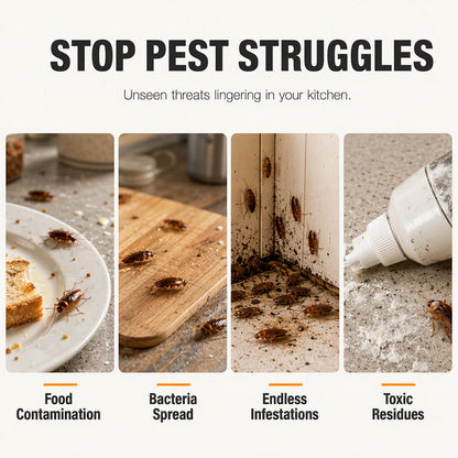 Professional Non-Toxic Cockroach Trap House