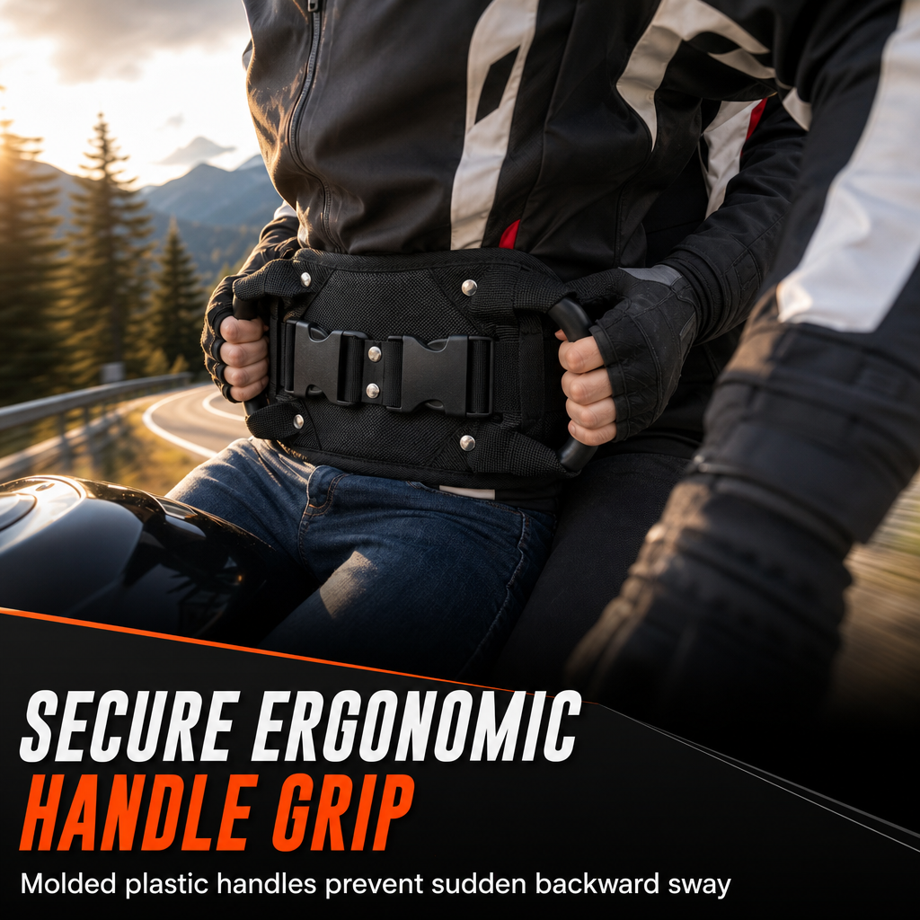 ⏳Time-Limited Special⏰: Motorcycle Passenger Grab Belt 🏍️