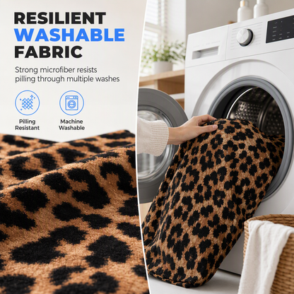 ⏳🔥LIMITED-TIME 50% OFF! ⏰🛏️ Duvet Cover Bedding Set,  Digital Print – Polyester, With Matching Pillowcases🐆