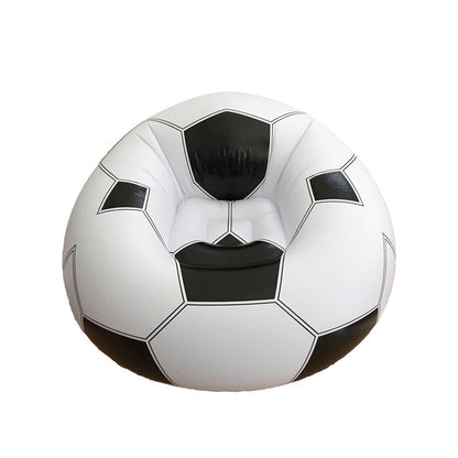 ⏳🔥LIMITED-TIME 50% OFF! ⏰⚽ Inflatable PVC Soccer-Shaped Sofa 🛋️– Fun Football Design, Durable & Portable Lounger for Game Room, Party, Bedroom & Match Nights ✨