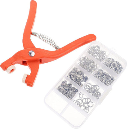 ⏳Time-Limited Special 55%OFF!!!⏰🧷 Sew-Free Snap Fastener Plier Kit — No Needle, No Thread