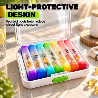⏳Limited-time 50% off⏰7-Day Detachable Pill Organizer💊📦
