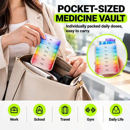 ⏳Limited-time 50% off⏰7-Day Detachable Pill Organizer💊📦