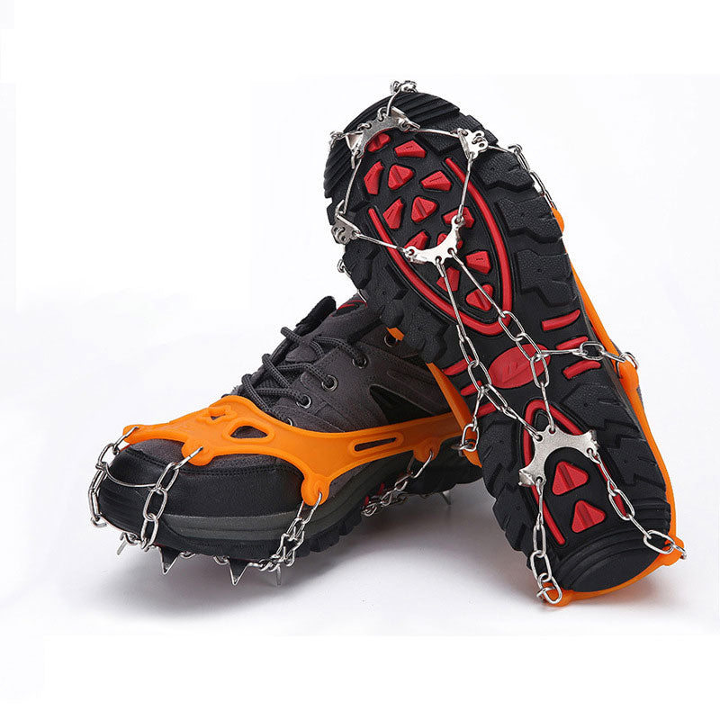 ❄️ Anti-Slip Crampons – Grippy, stretch-fit & portable ✨