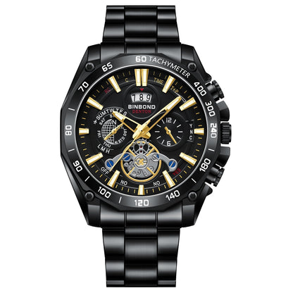 ⏳Limited-time 50% off⏰Men's Stainless Steel Waterproof Luminous Watch⌚