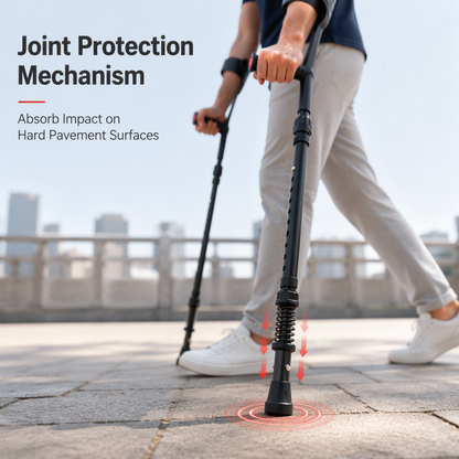 📢📢50% OFF⏰Folding Forearm Crutches – Non-slip & mobility aid ✨💪