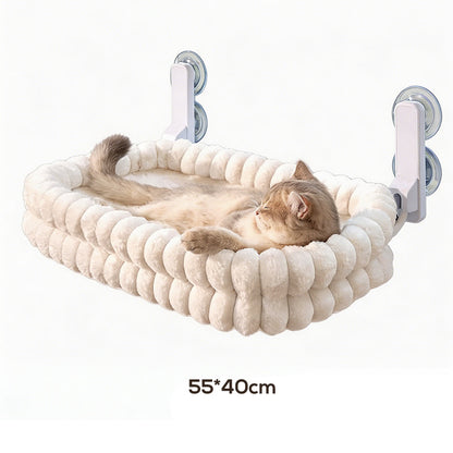Foldable Cat Window Hammock with Suction Cups