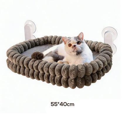 Foldable Cat Window Hammock with Suction Cups