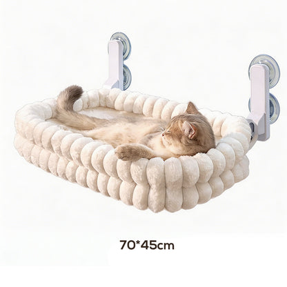 Foldable Cat Window Hammock with Suction Cups