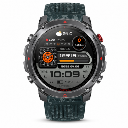 📢📢49% OFF !! ⏰Smartwatch with Bluetooth Calling,GPS & Beidou Positioning, Heart Rate & Sleep Monitor, Pedometer & Message Reminders🏃‍