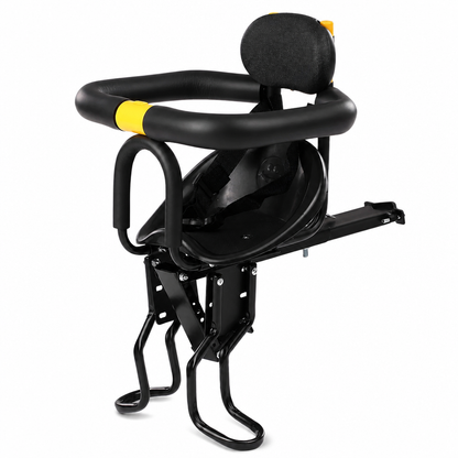⏳Time-Limited Special⏰Bicycle Child Seat with Backrest and Cushion for Mountain Bikes Outdoor Parent Child Cycling