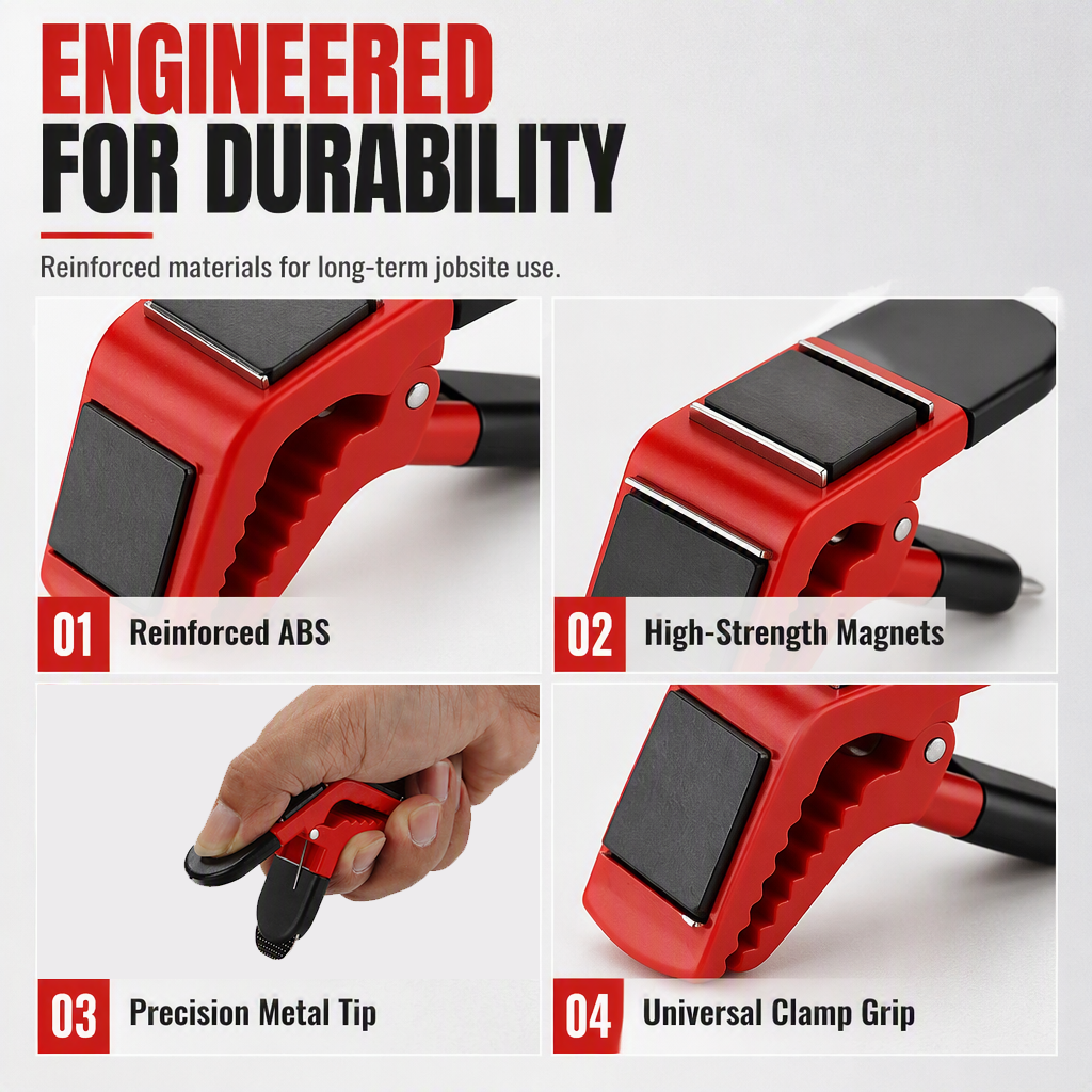 📢📢50% OFF !! ⏰ Magnetic Paint Brush Clip – Double‑sided & universal hold ✨