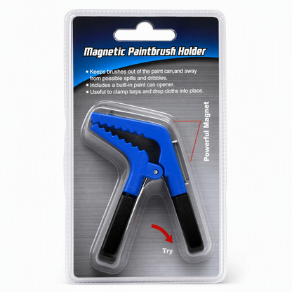 📢📢50% OFF !! ⏰ Magnetic Paint Brush Clip – Double‑sided & universal hold ✨